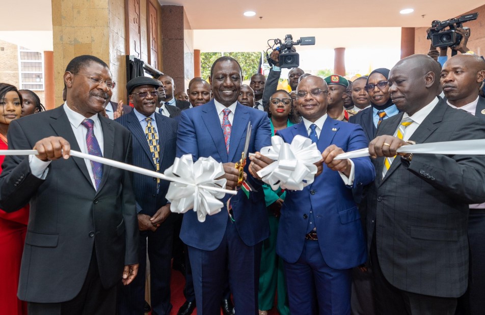 President Ruto Officially Opens Kes 9.6 B Bunge Towers